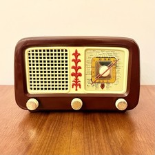 RADIO VINTAGE ONDINA R-145 SPAGNA 1950 A VALVOLE BACHELITE D’EPOCA RETRÓ RARA
