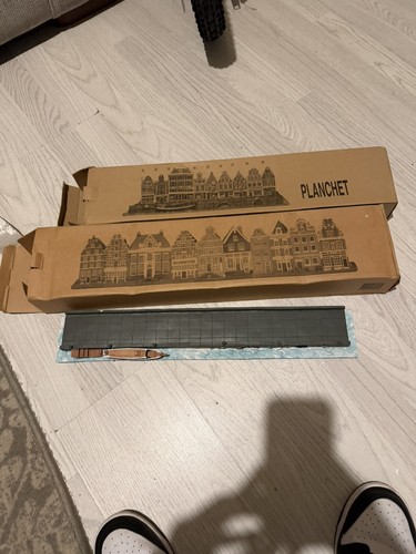 Set vintage old dutch canal - set,