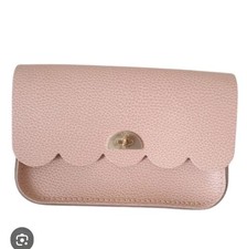 Borsa Cambridge Satchel Company piccola cloud in pelle rosa tracolla in ottime condizioni