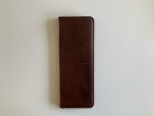 Porta cravatte da Viaggio The Bridge In Pelle Marrone, Nuovo