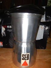 Caffettiera vintage francese alluminio Moka SEB caffè espresso 6 tazze anni 60