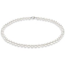 Collana Donna Gioielli Comete Perle Argento classico cod. FWQ 310