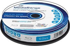 MediaRange MR507 - Blu-ray Disc BD-R DL 50GB, confezione da 10