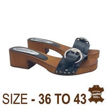 Zoccoli neri bassi con