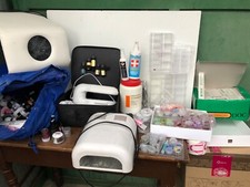 Set Manicure kit unghie Layla Create your nails smalti glitter gel Hobby USATO