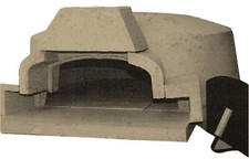 FORNO A LEGNA IN MATERIALE REFRATTARIO MGF - VARIE MISURE