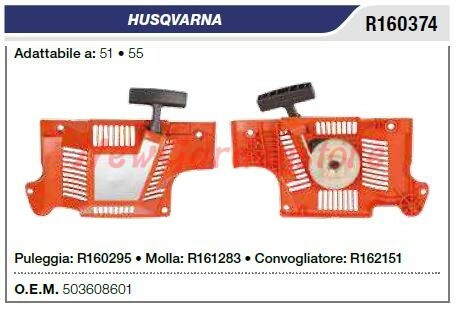 Avviamento husqvarna motosega - avviamento,