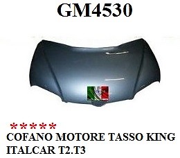 Cofano motore italcar - motore, t2