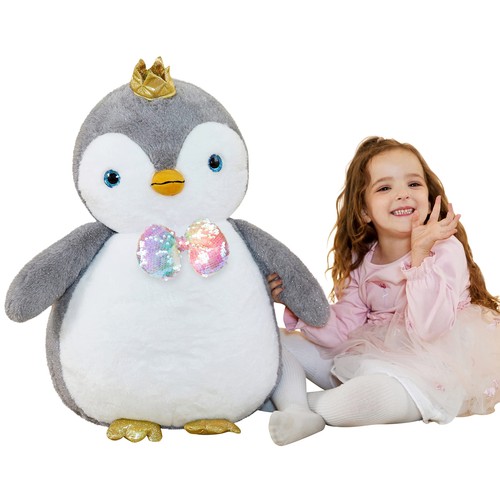 Peluche pinguino gigante