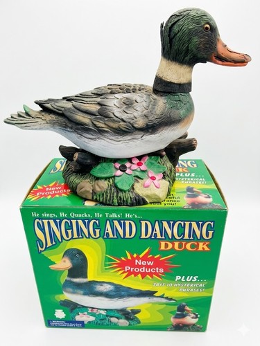 Singing and dancing duck - and,