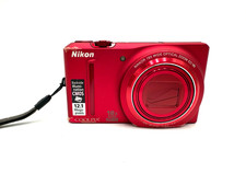 Nikon Coolpix S9100 - rosso -