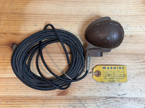 Microfono vintage turner - microfono,