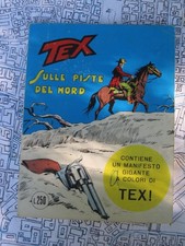 Tex 122  Gigante 2s - Sulle piste del Nord con Manifesto Vedi foto.