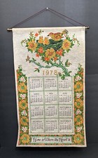 Calendario da parete vintage