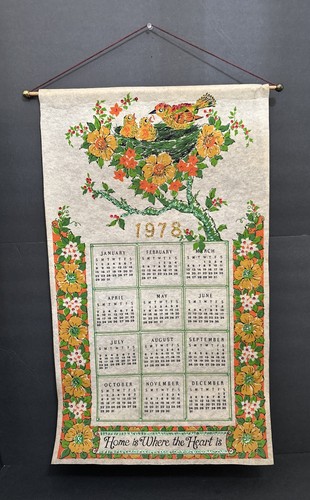 Calendario parete vintage - calendario,