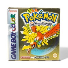 Pokemon ORO Game Boy Color (Gioco + Scatola + Manuale) PAL ITA