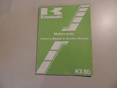 Kawasaki kx80 1984 manuale - kx80,