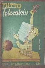 R@RISSIMO * TUTTO TOTOCALCIO DEL 1949 * REGOLE,SISTEMI E CONSIGLI X VINCERE