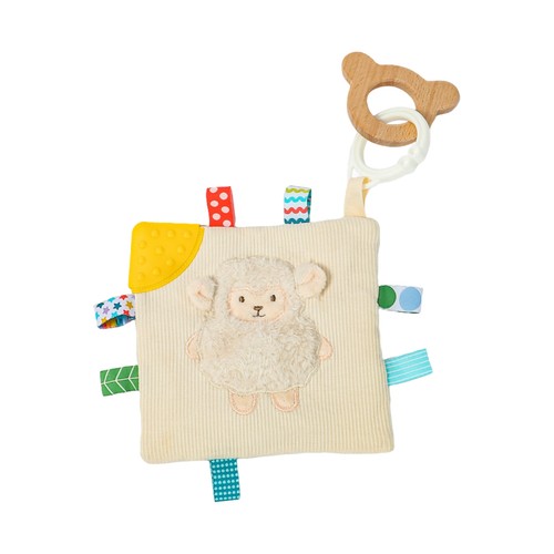 Doudou con anello legno - doudou, in