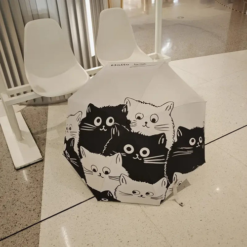 Bellissimo ombrello gatto - ombrello,