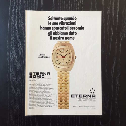 1971 eterna sonic original - eterna,