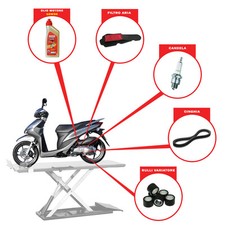 KIT TAGLIANDO [MOTORE+TRASMISSIONE] - HONDA NSC VISION 110 (2011-2012-2013)