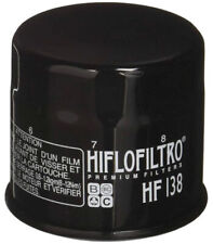 Hiflofiltro HF138 Filtro Olio Hiflo per Aprilia - Suzuki Nero