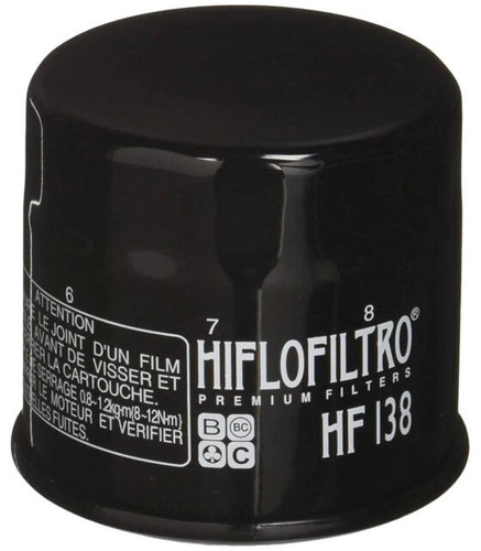 Hiflofiltro hf138 filtro olio - hiflofiltro,