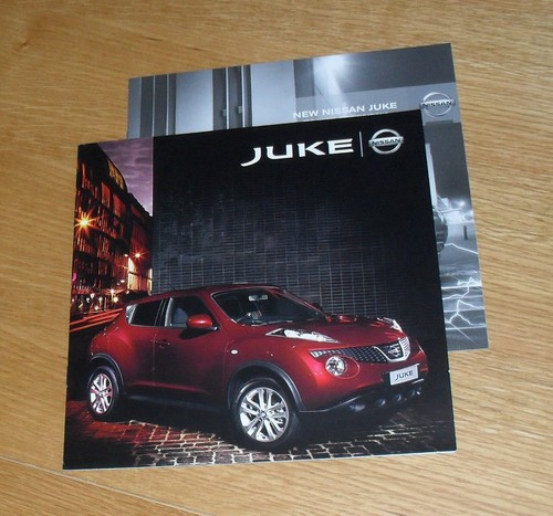 Set depliant nissan juke - set,