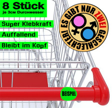 8 Stück Einkaufswagen