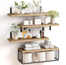 Set 4+1 Mensole Da Parete in