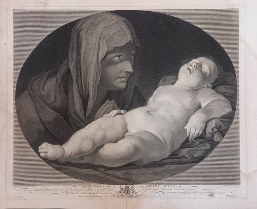Dopo guido reni - guido, incisione
