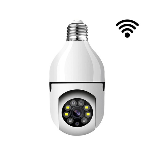 Telecamera wifi lampadina e27 - lampadina,