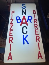 insegna luminosa vintage cm