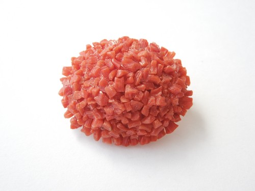 Spilla vera corallo - spilla,