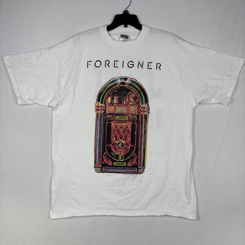 Camicia vintage foreigner juke - foreigner,