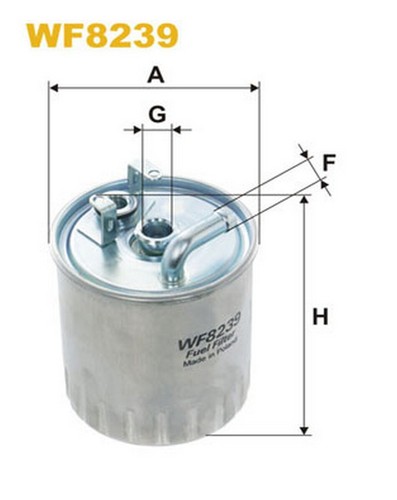 Wf8239 filtro carburante per - wf8239,