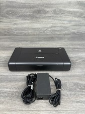Canon PIXMA IP110 stampante mobile USB a colori a getto d'inchiostro con alimentatore testata!