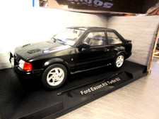 Ford Escort MKIV Mk4 RS Turbo S2 nero 1990 black 18546 MCG 1:18