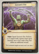 Xaxxon's Fire - Warlord: Saga