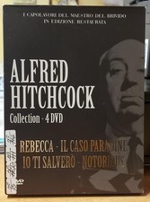 ALFRED HITCHCOCK COLLECTION 4 DVD CONSEGNA 24/48H CON BRT