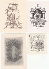 4 Exlibris Ex Libris Klischees