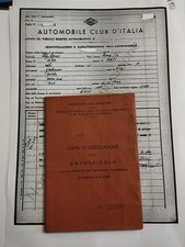 Alfa Romeo T 10 1955 Lib+Comp+Vis No Abarth Vespa 