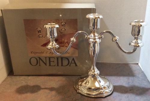 Candelabro vintage oneida - candelabro,