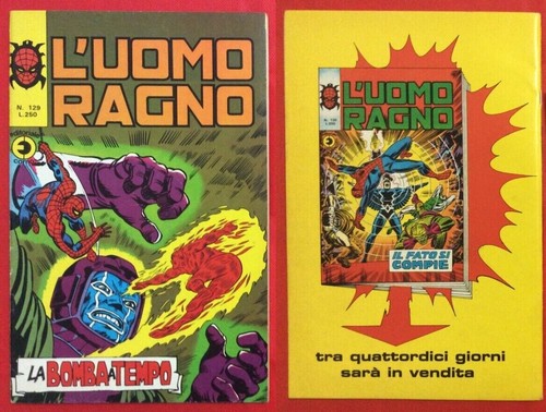 Uomo ragno 129 corno - l'uomo,