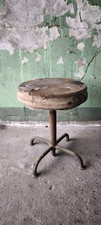 Sgabello industriale vintage