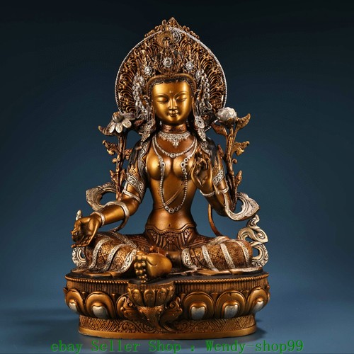 Statua buddismo tibet - buddismo, 13,7"