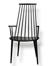 Sedia/poltrona da pranzo nera