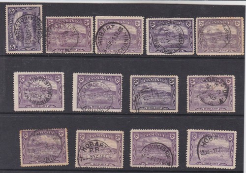 Tasmania 1899 15 - sc, 88
