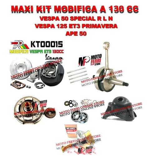 Kit modifica vespa - vespa, 125